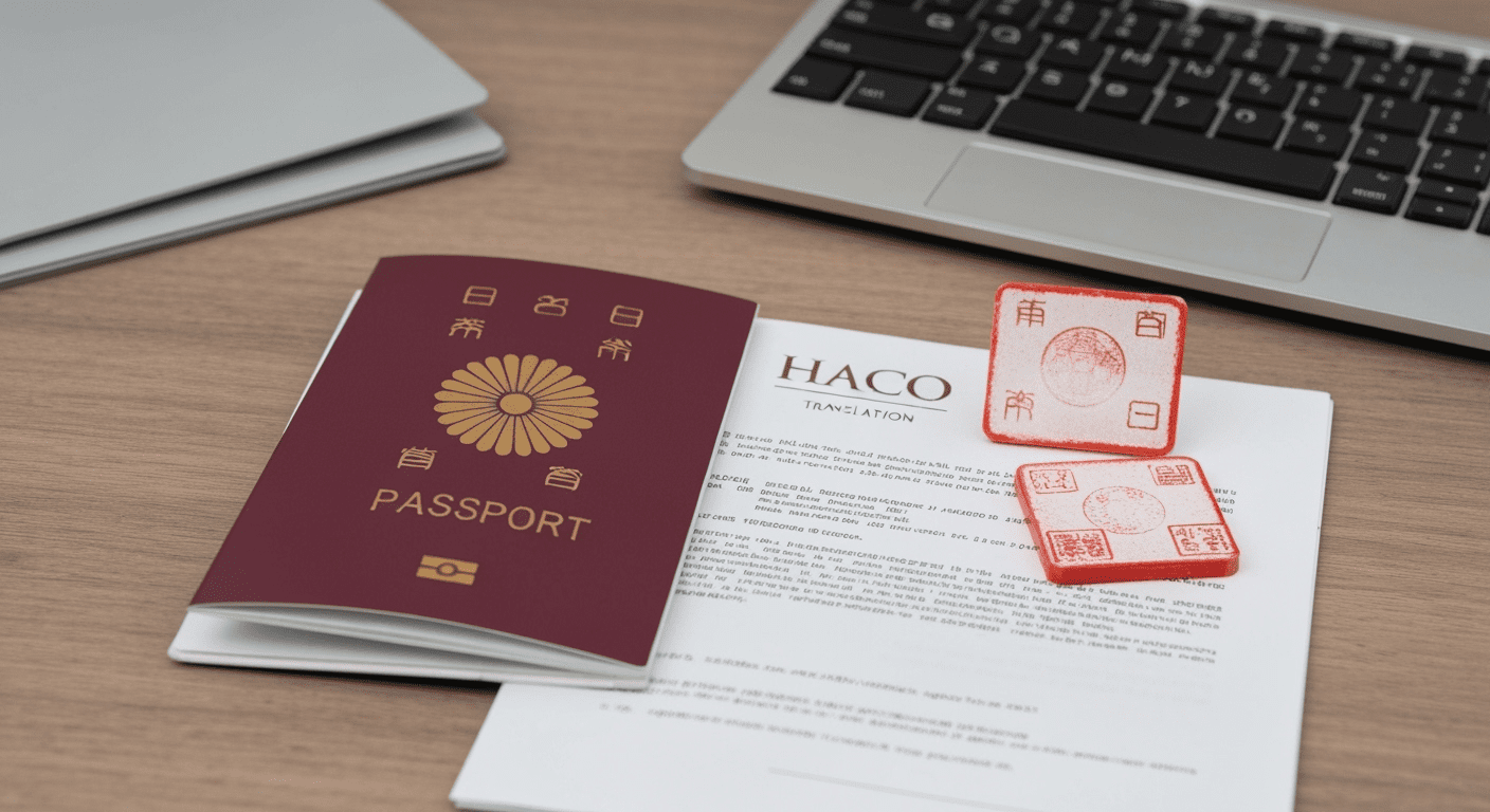 giá dịch công chứng hộ chiếu tiếng nhật