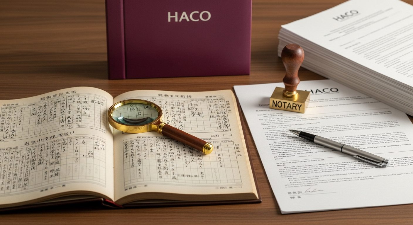 báo giá dịch công chứng sổ hộ khẩu tiếng nhật
