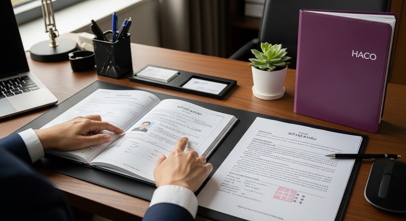 giá dịch công chứng sổ hộ khẩu tiếng nhật