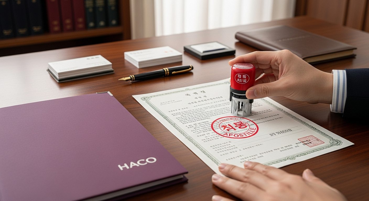 dịch công chứng giấy đăng ký kết hôn tiếng hàn