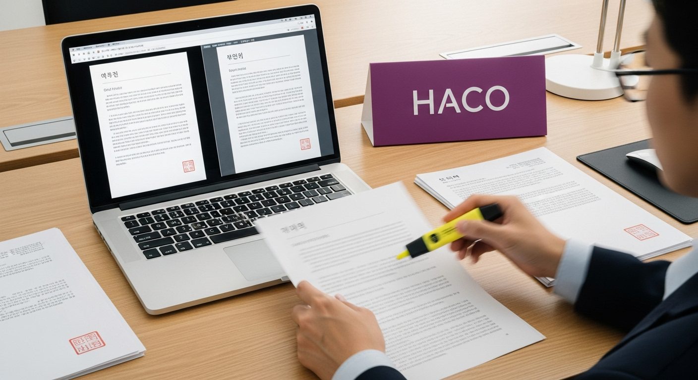 Dịch công chứng tiếng Hàn lấy ngay Nhanh chóng, Chính xác tại HACO 4 dịch công chứng tiếng hàn lấy ngay