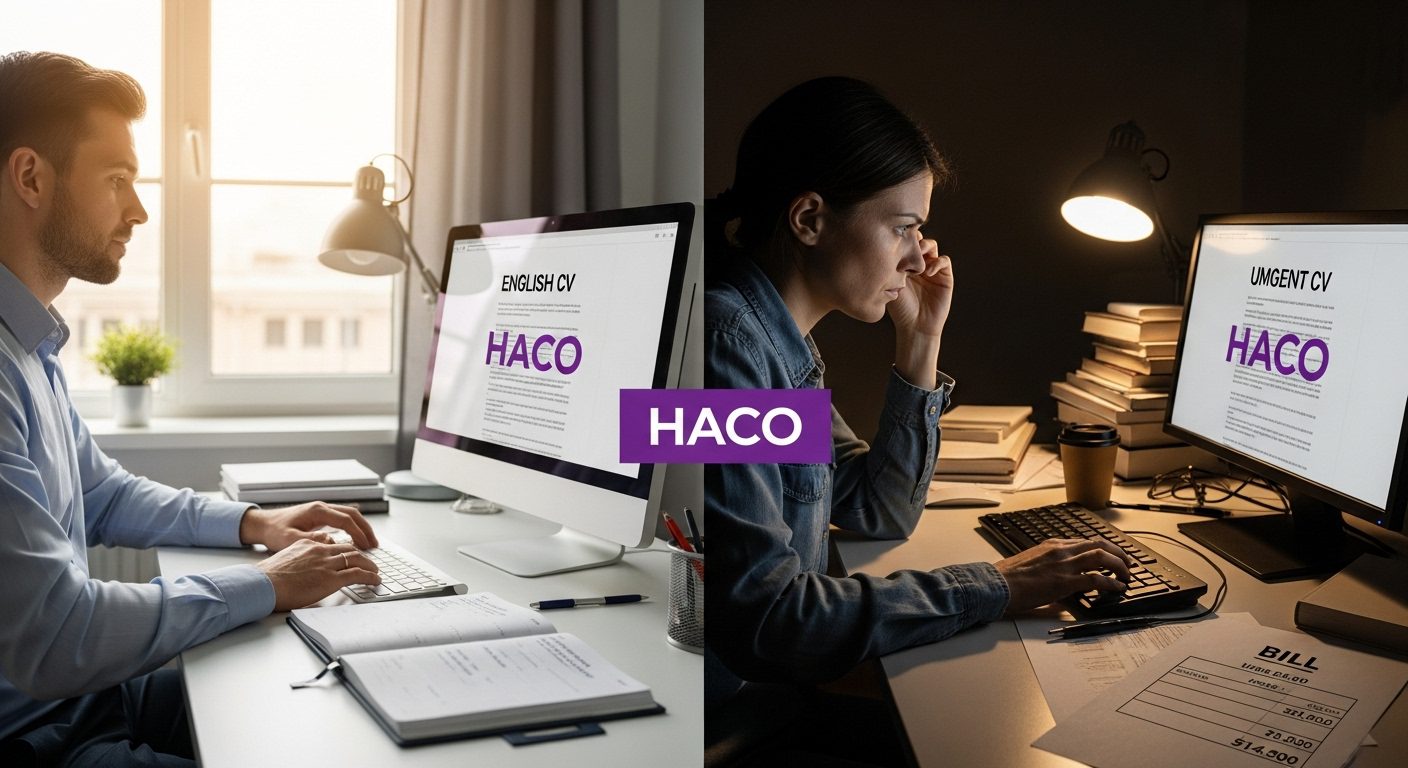 giá dịch cv tiếng anh
