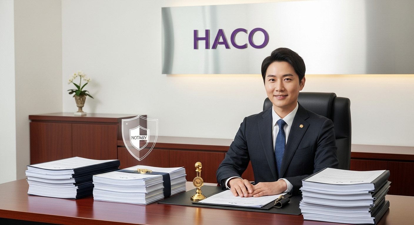 dịch công chứng tiếng hàn uy tín