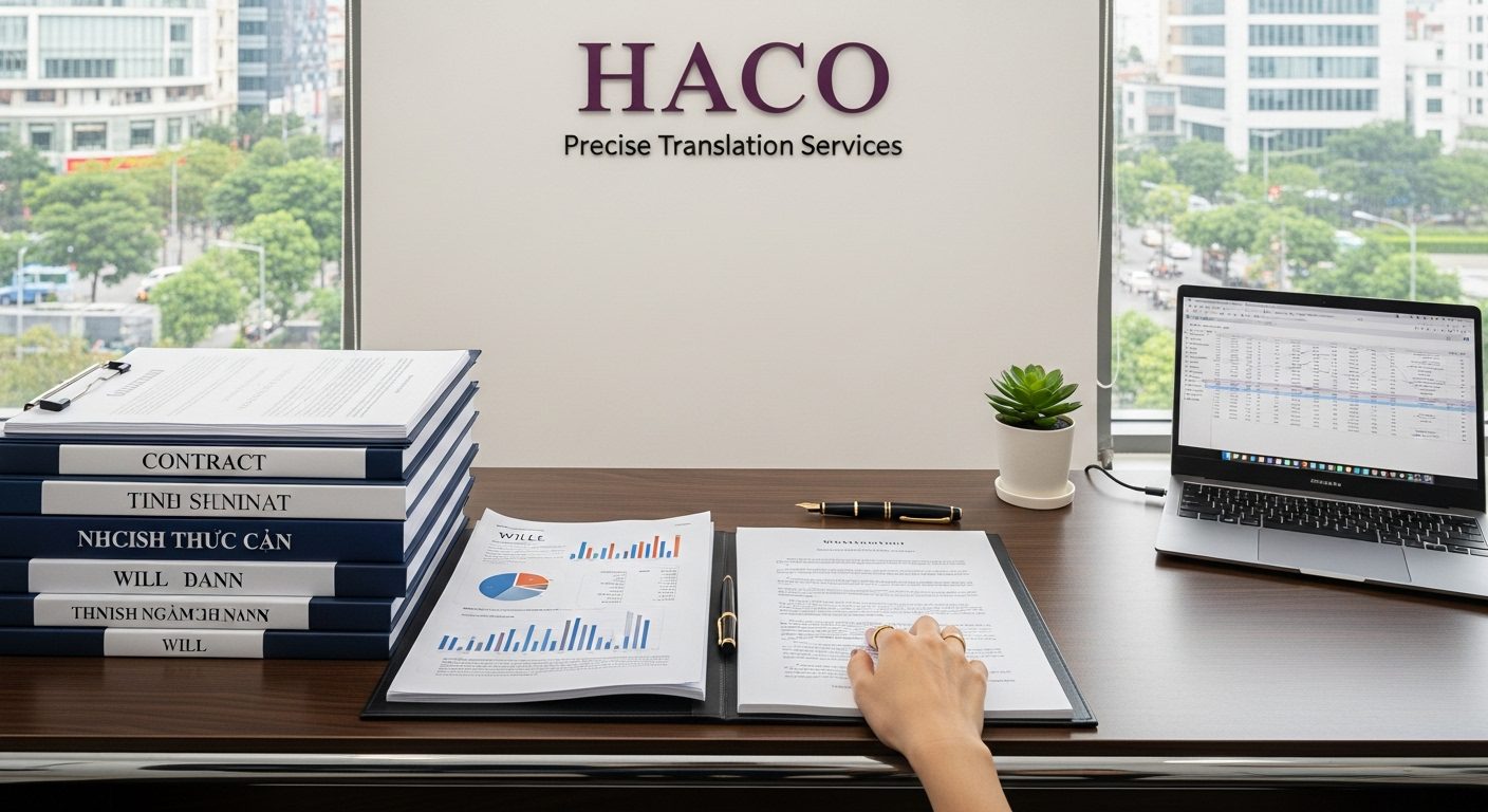 Dịch thuật công chứng Thủ Đức uy tín, nhanh chóng tại HACO 5 dịch thuật công chứng thủ đức