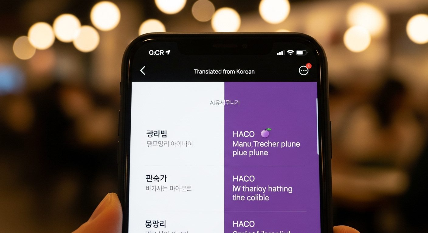 dịch tiếng hàn qua hình ảnh