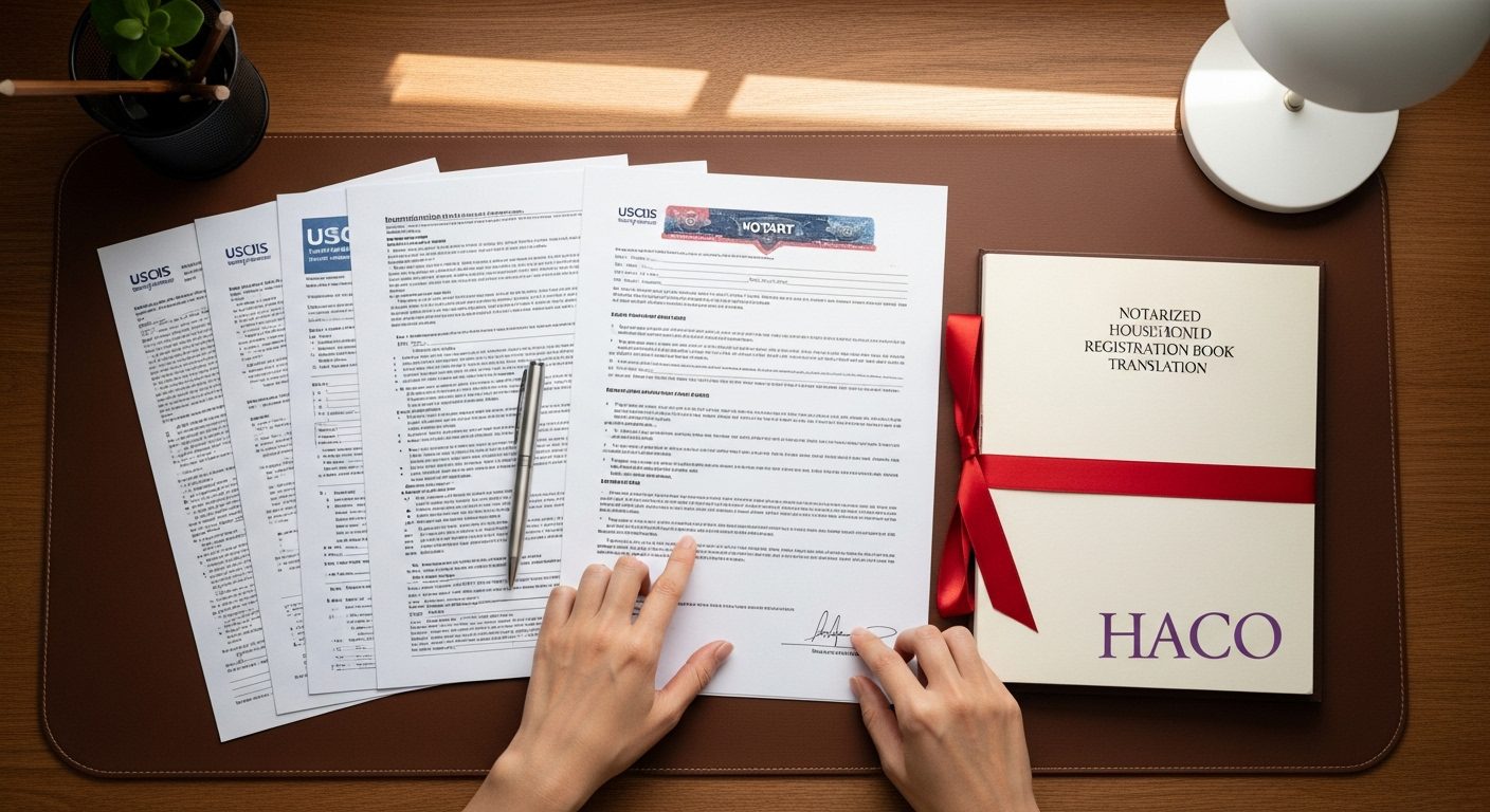dịch thuật công chứng sổ hộ khẩu