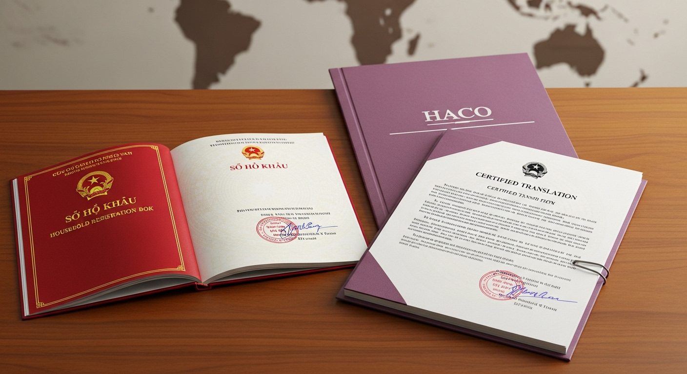 dịch thuật công chứng sổ hộ khẩu