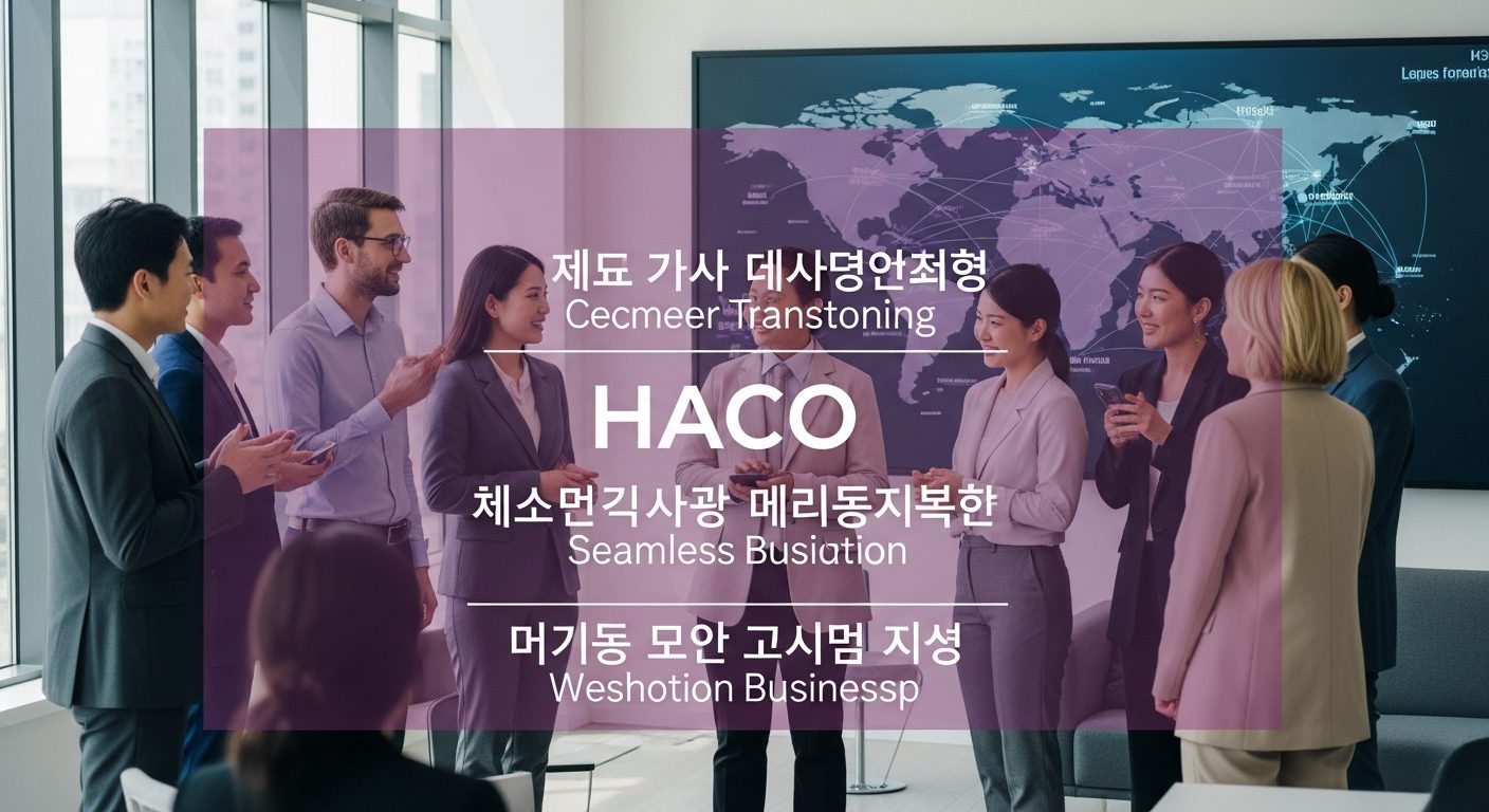 dịch tiếng hàn văn bản