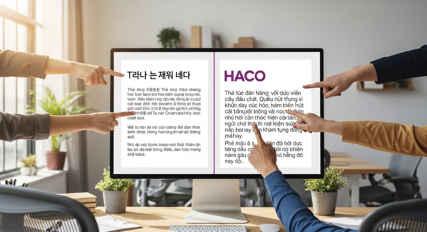 dịch đoạn văn tiếng hàn