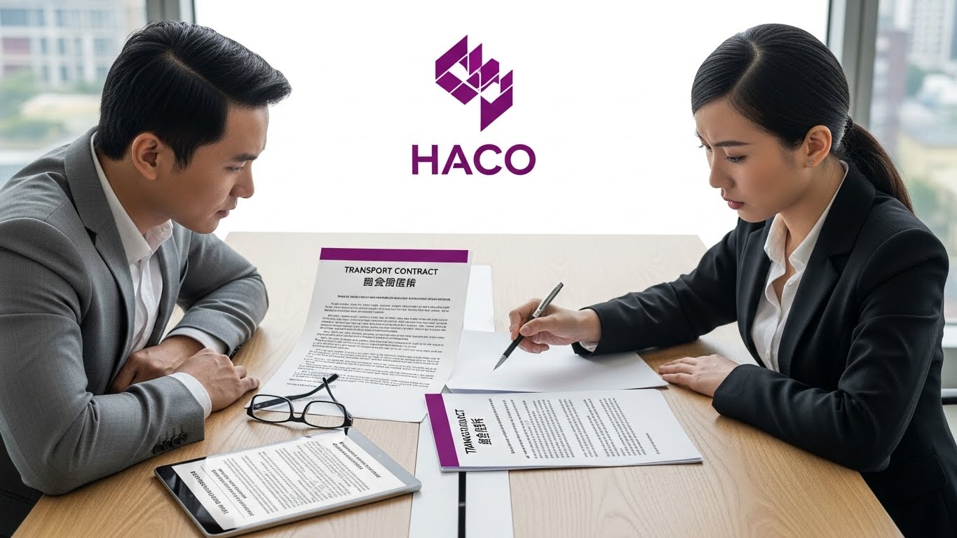 dịch hợp đồng vận chuyển tiếng trung