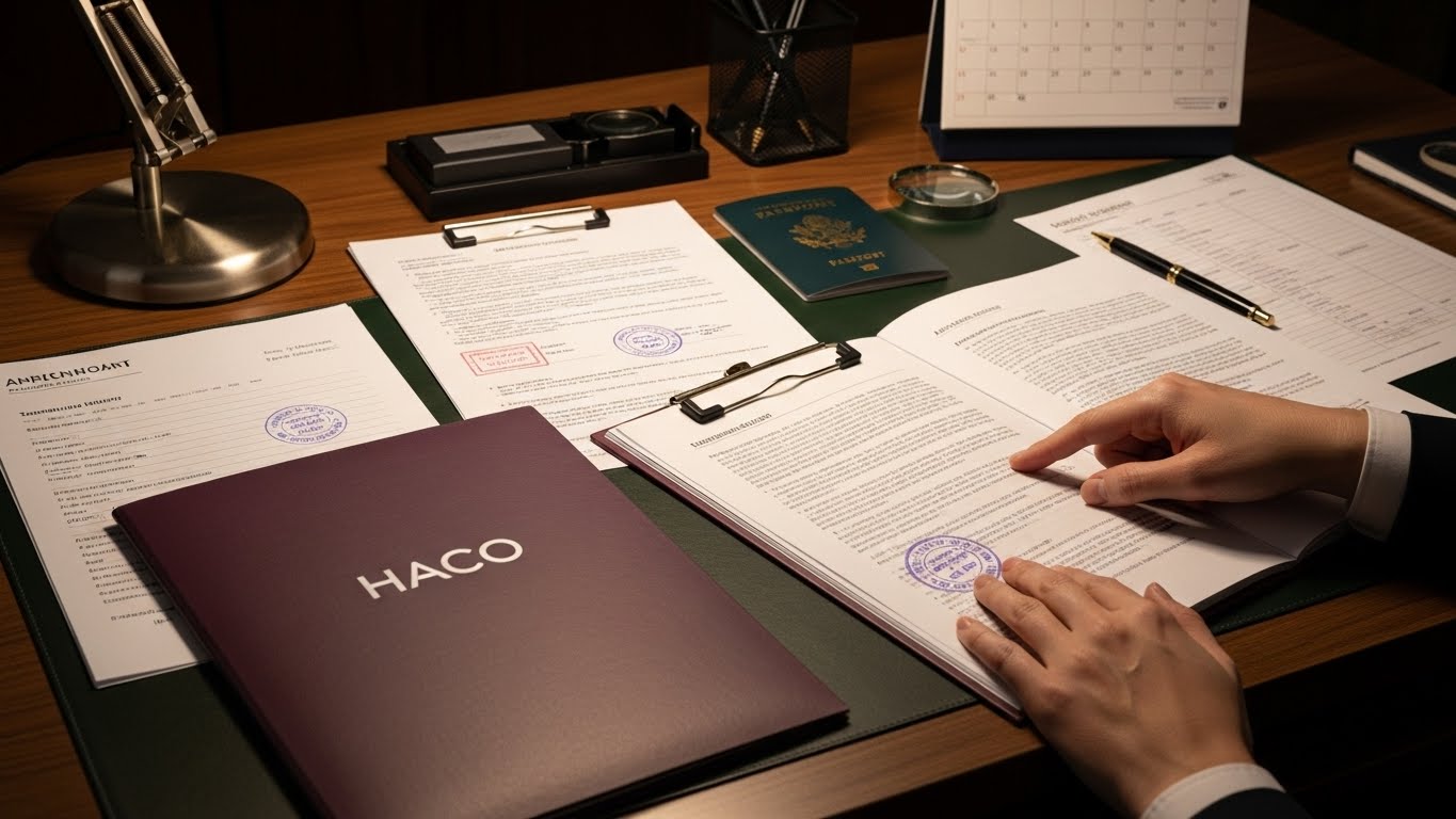 Dịch thuật công chứng hồ sơ visa Chuẩn Xác Nhanh Chóng Cùng HACO 3 dịch thuật công chứng hồ sơ visa