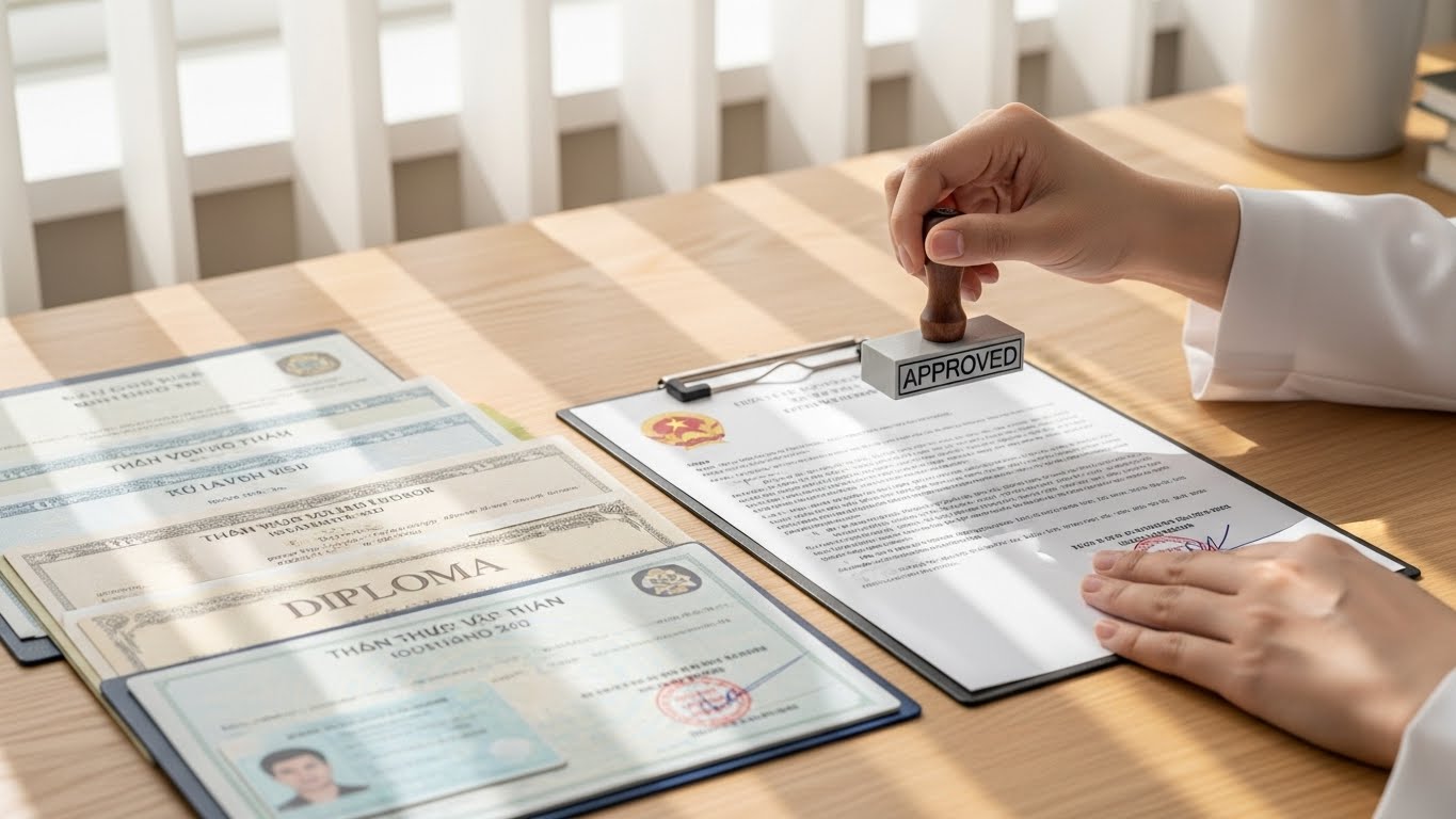 Dịch thuật công chứng hồ sơ visa Chuẩn Xác Nhanh Chóng Cùng HACO 4 dịch thuật công chứng hồ sơ visa
