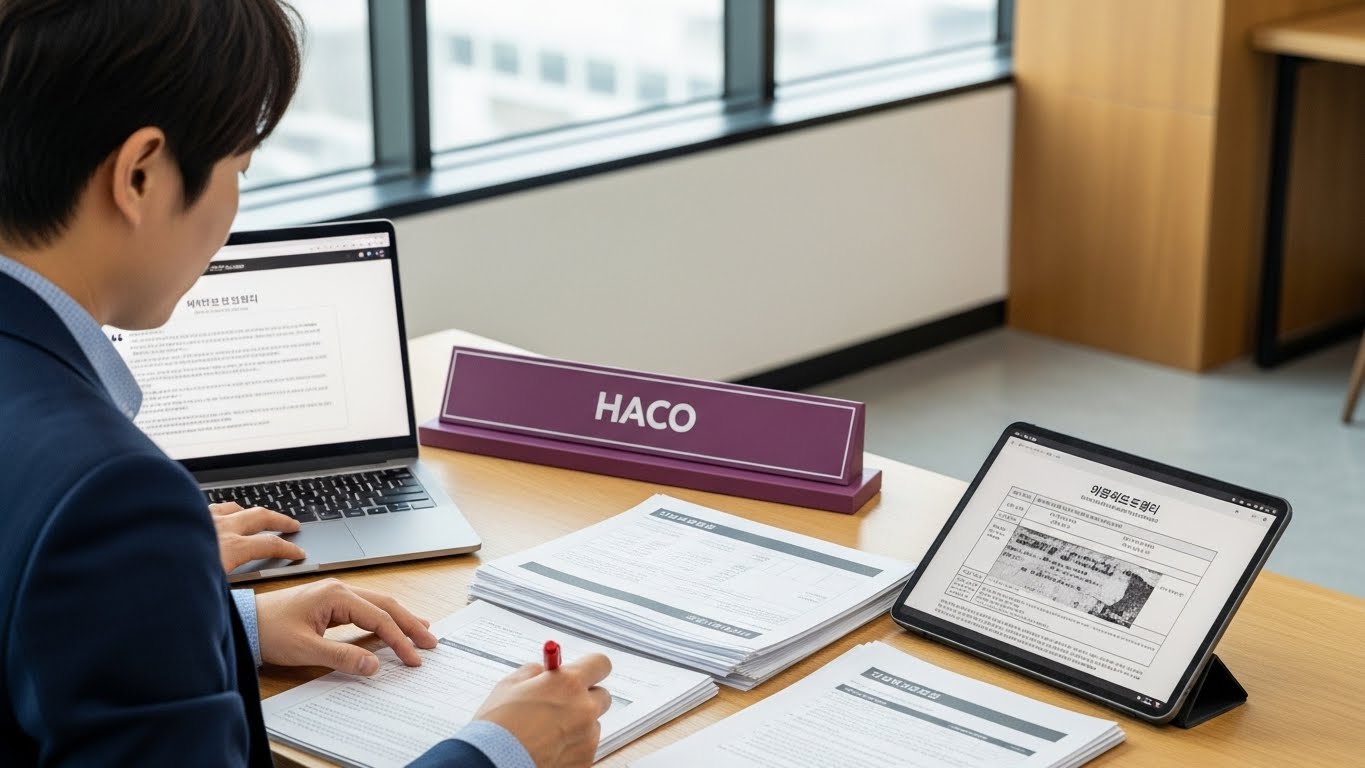 dịch công chứng hồ sơ tiếng hàn