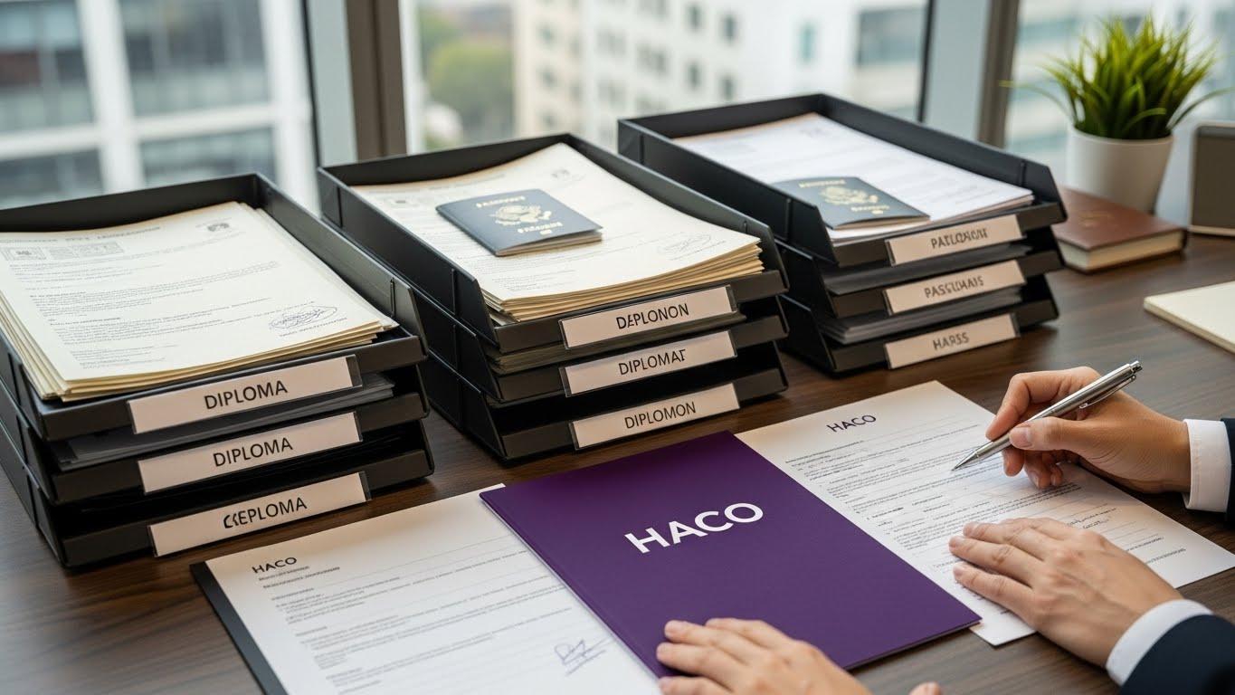 dịch thuật công chứng hồ sơ du học mỹ