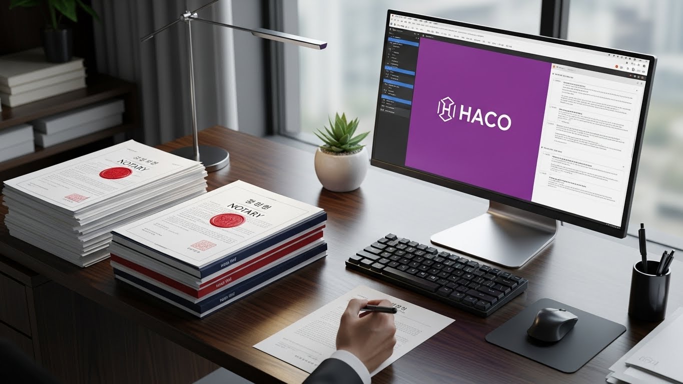 công ty dịch công chứng tiếng hàn