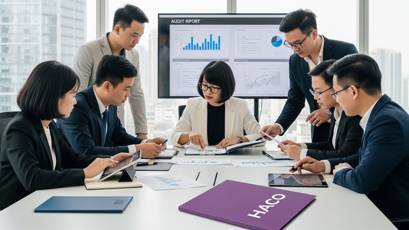 dịch báo cáo kiểm toán tiếng trung