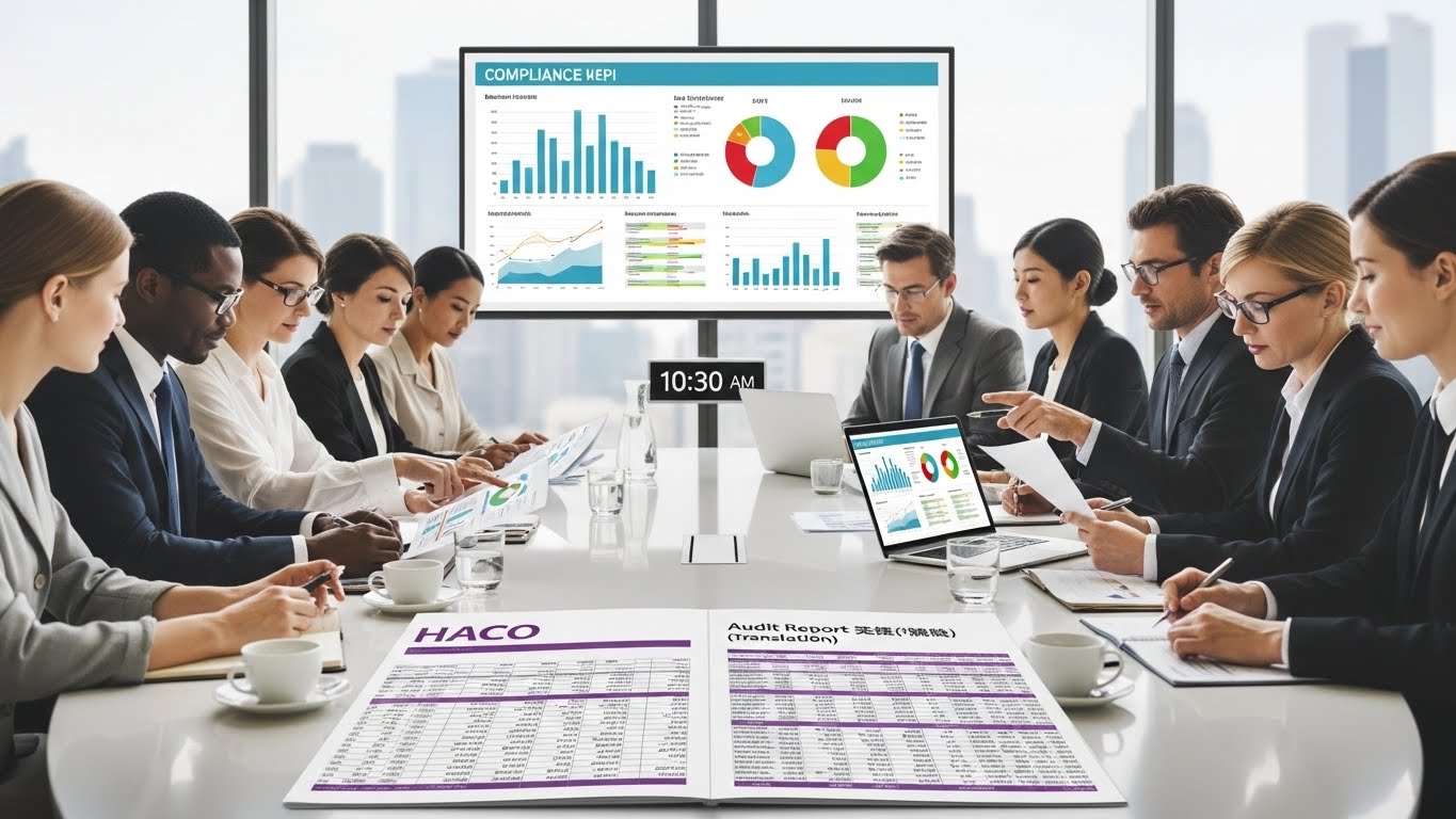 dịch báo cáo kiểm toán tiếng trung