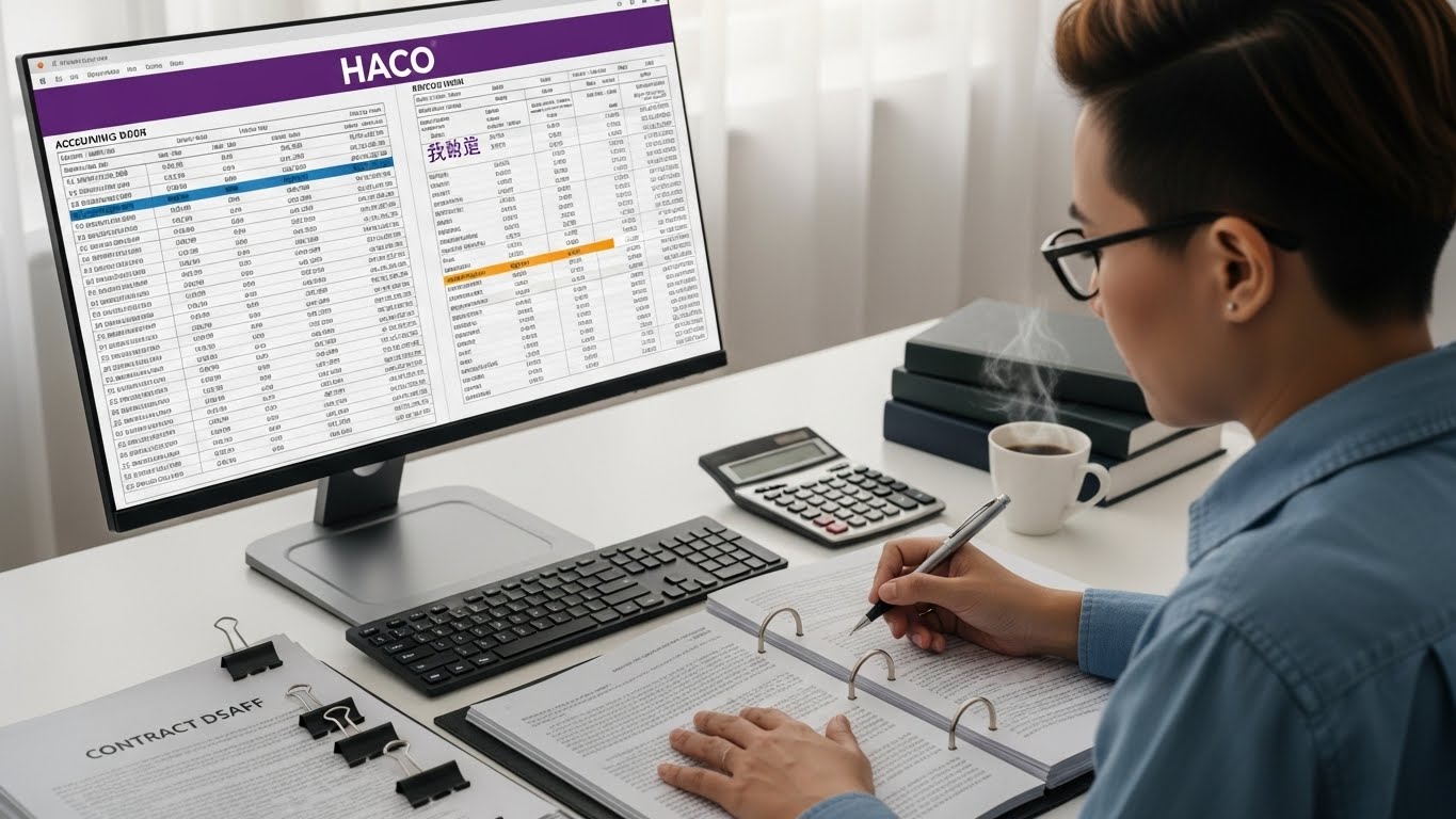 dịch chứng từ kế toán tiếng trung