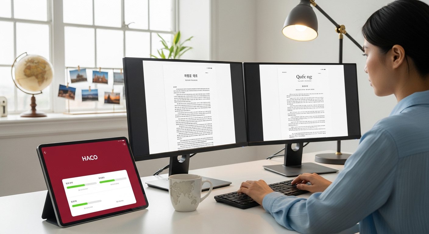 dịch thuật tiếng hàn online chuyên nghiệp