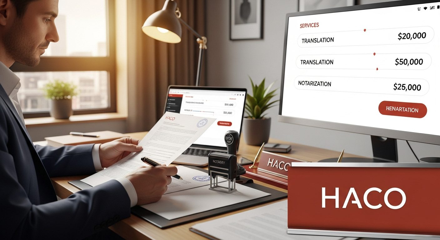Báo giá dịch thuật công chứng TPHCM chi tiết minh bạch cùng HACO 3 báo giá dịch thuật công chứng tại tphcm