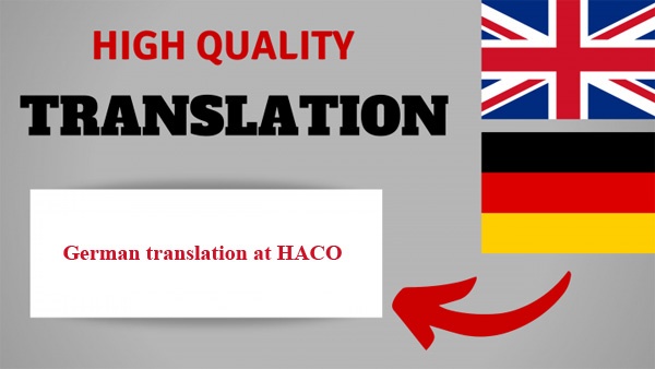 German Translation At Haco