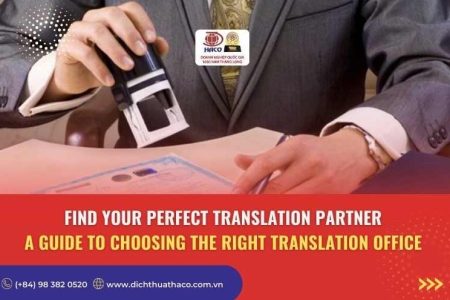 Haco 0find Your Perfect Translation Partner A Guide To Choosing The Right Translation Office