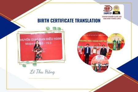 Haco Birth Certificate Translation 01