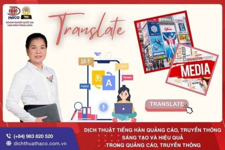 Haco Dich Thuat Tieng Han Quang Cao Truyen Thong
