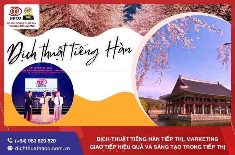 Haco Dich Thuat Tieng Han Tiep Thi Marketing Giao Tiep Hieu Qua Va Sang Tao Trong Tiep Thi 1