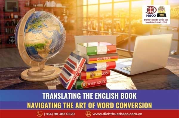 Haco Translating The English Book Navigating The Art Of Word Conversion 01
