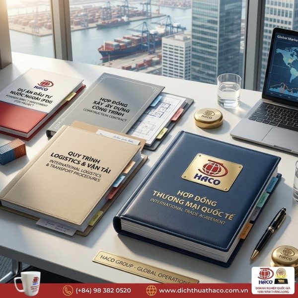 Dịch Thuật Hợp Đồng Kinh Tế Đa Ngôn Ngữ Hải Phòng