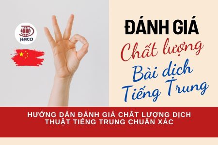 Hướng Dẫn đánh Giá Chất Lượng Dịch Thuật Tiếng Trung Chuẩn Xác