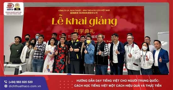 Huoong Dan Day Tieng Viet Cho Nguoi Trung Quoc Cach Hoc Tieng Viet