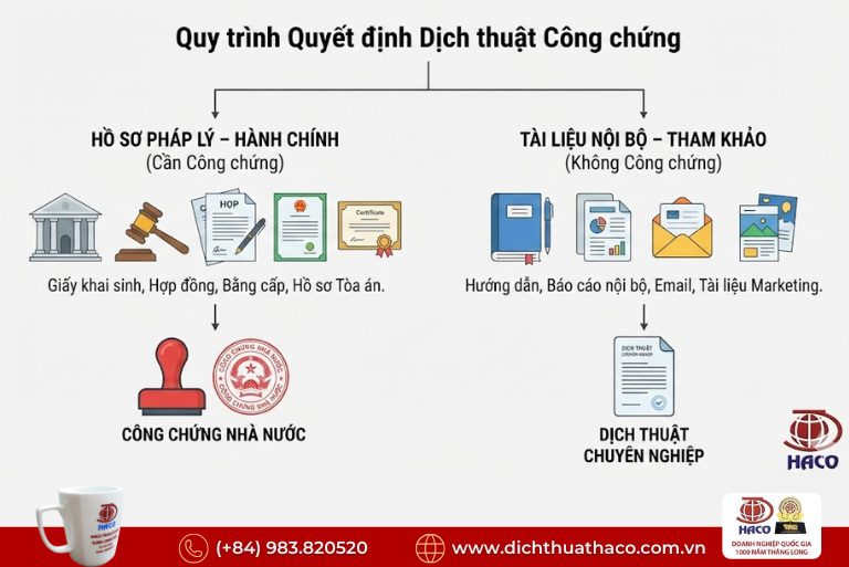 Khi nào cần dịch thuật công chứng, khi nào không?