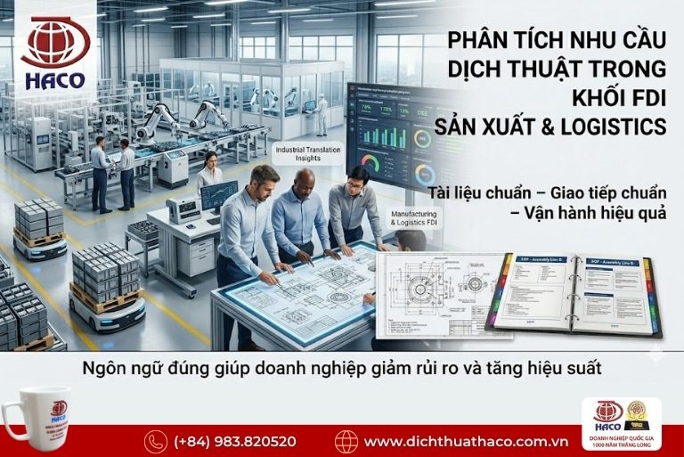 Phân tích thị trường dịch thuật cho doanh nghiệp FDI – Xu hướng, nhu cầu và giải pháp ngôn ngữ 5 Phân tích thị trường dịch thuật cho doanh nghiệp FDI