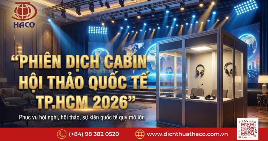 Phiên dịch cabin hội thảo quốc tế TP.HCM