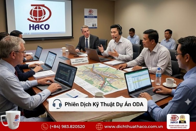Phiên dịch dự án ODA tại Quảng Ninh