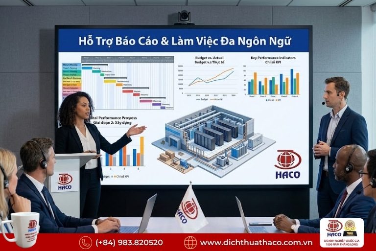 Phiên dịch dự án ODA tại Quảng Ninh