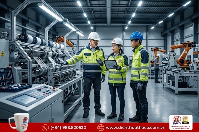 Phiên dịch kỹ thuật lắp ráp dây chuyền máy tại Đồng Nai 2026 1 Phiên dịch kỹ thuật lắp ráp dây chuyền máy tại Đồng Nai