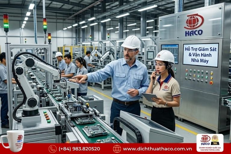 Phiên dịch kỹ thuật tại KCN Nghi Sơn 2026 tại Haco 4 Phiên dịch kỹ thuật tại KCN Nghi Sơn