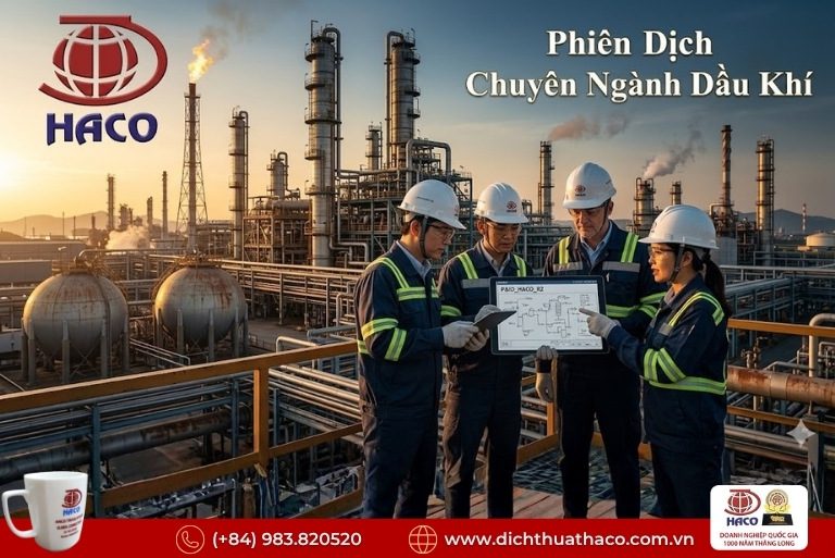 Phiên dịch kỹ thuật tại KCN Nghi Sơn 2026 tại Haco 2 Phiên dịch kỹ thuật tại KCN Nghi Sơn