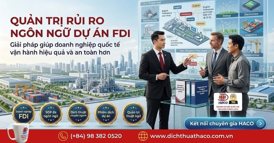 Quản Trị Rủi Ro Ngôn Ngữ Dự Án FDI