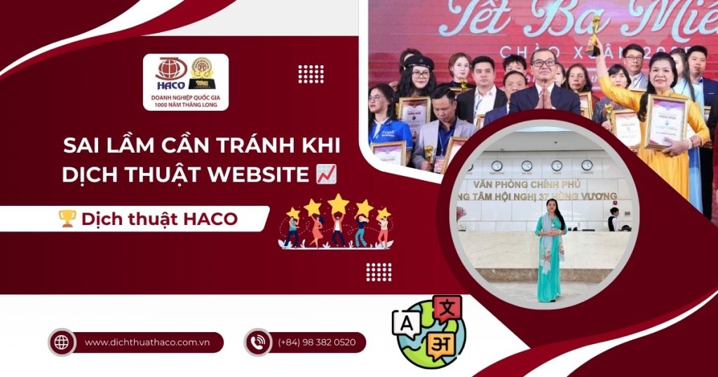 Sai Lam Can Tranh Khi Dich Thuat Website Dich Thuat Haco