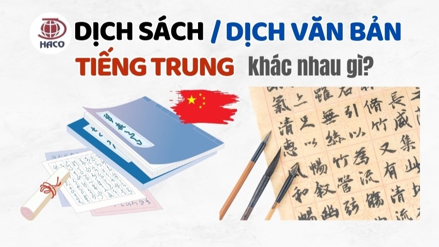 So Sánh Dịch Sách Tiếng Trung Và Dịch Văn Bản Điểm Khác Biệt Quan Trọng