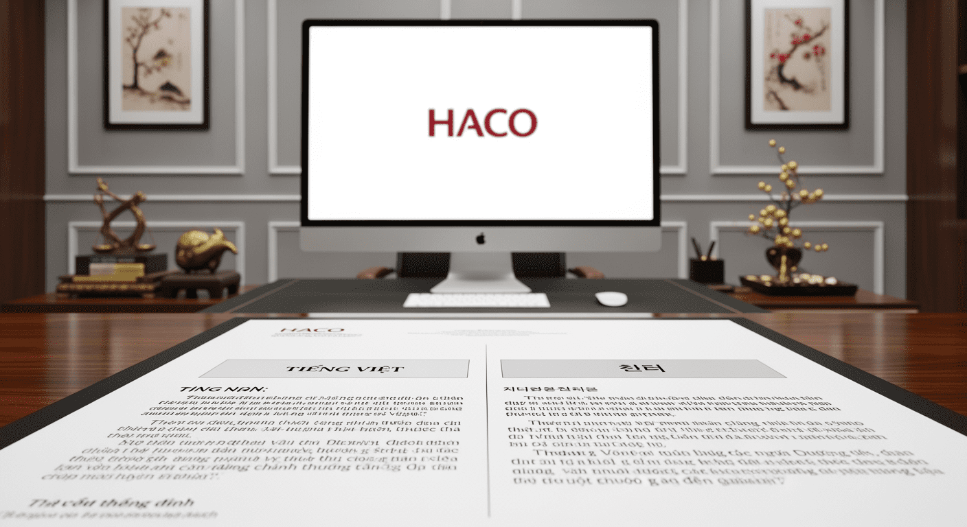 dịch tiếng việt sang tiếng hàn quốc