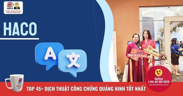 Top 45 Dich Thuat Cong Chung Quang Ninh Tot Nhat A