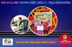 Công ty Dịch thuật Chất lượng