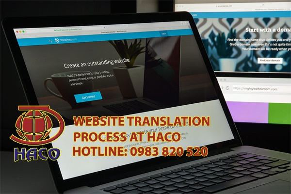 Website Translation Process At Haco
