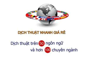 dịch thuật nhanh giá rẻ