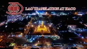 Lao Translation At Haco